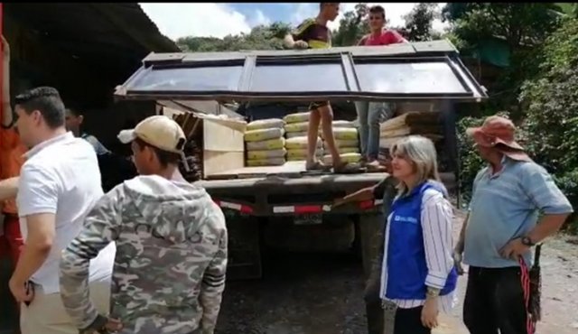 Las iniciativas buscan mejorar y fortalecer las condiciones de vida de las víctimas del conflicto armado. Cortesía