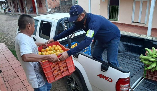 Productos agrícolas se cultivan en corregimientos y municipios del área metropolitana. Cortesía Alcaldía
