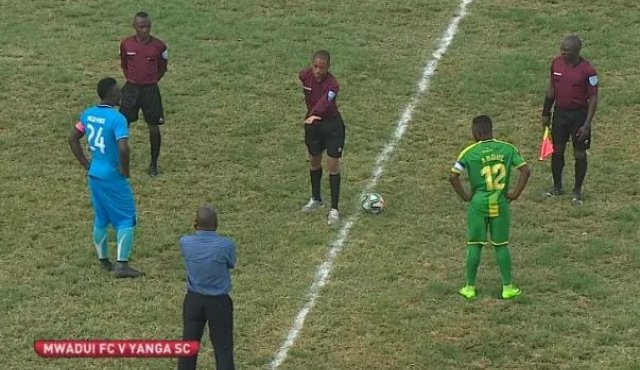 Young Africans, 22 veces campeones de Tanzania, batieron al Mwadui por 1-0. Tomada de Twitter