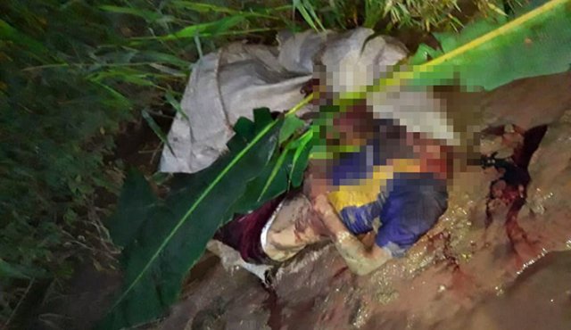 Uno de los cuerpos apareció decapitado mientras que el otro se desconoce la manera como fue asesinado. Cortesía
