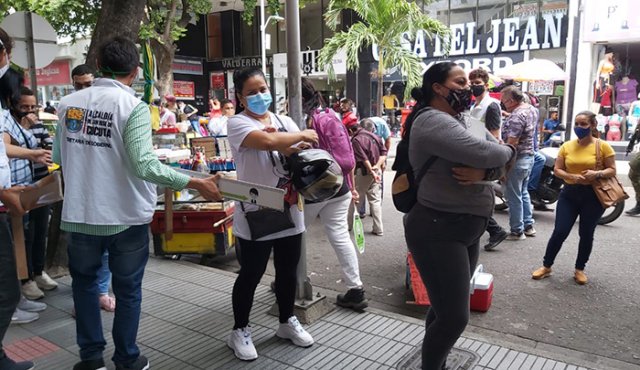 La Secretaria de Salud de Cúcuta mantiene las acciones para reducir la expansión del virus. Alcaldía de Cúcuta