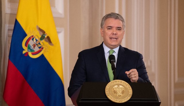 Iván Duque, presidente de Colombia. Colprensa