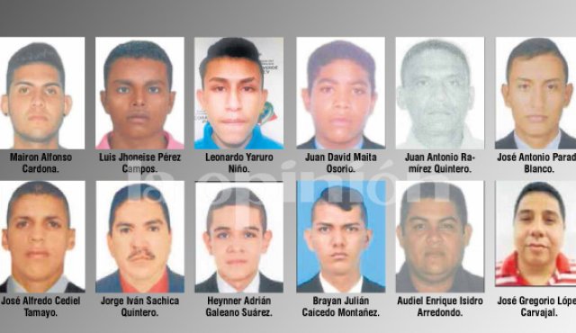 Hombres buscados por las autoridades. Cortesía para La Opinión