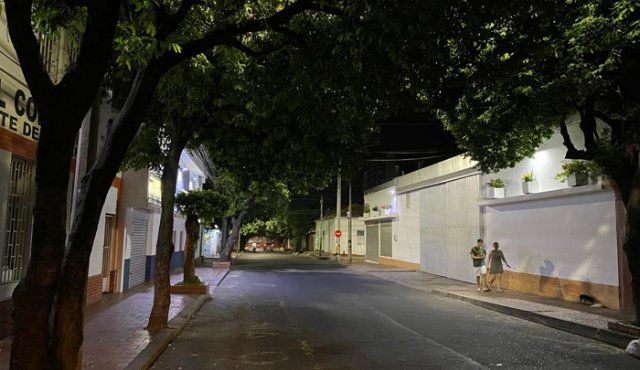 Toque de queda en todo el departamento. Archivo / La Opinión