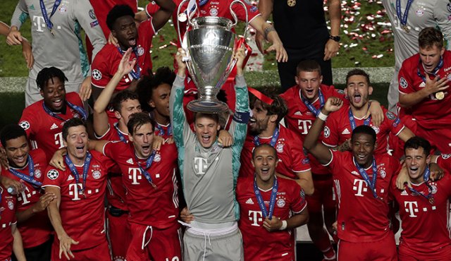 La buena actuación del arquero Manuel Neuer, que ganó su segunda Liga de Campeones, fue clave para el triunfo de los alemanes sobre el París Saint-Germain. AFP