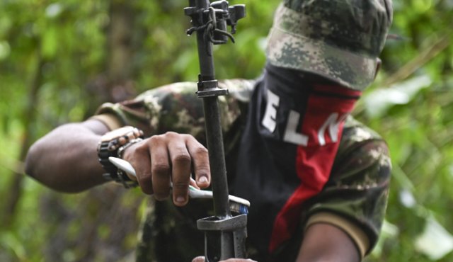 La situación de violencia se ha agudizado por el enfrentamiento entre los el Elny el EPL. El Gobierno responsabiliza al Eln de la reciente masacre en Ábrego. Archivo