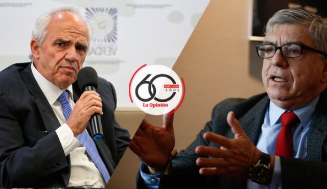 Ernesto Samper y César Gaviria. Archivo La Opinión