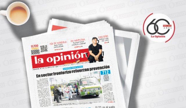 La Opinión cumple 60 años informando. La Opinión