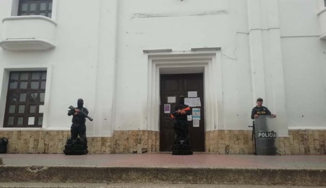 Paulatinamente llega la normalidad a Ocaña. Se insiste en los protocolos de bioseguridad. Cortesía