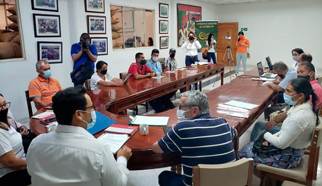 Se adelanta una alianza estratégica para la comercialización del grano de café en esta región del país. Javier Sarabia