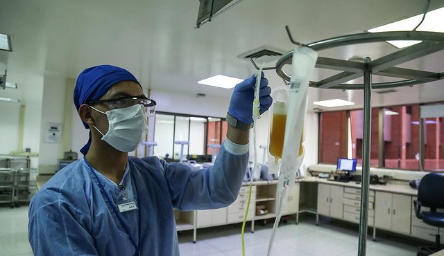 Tratamiento médico. Colprensa