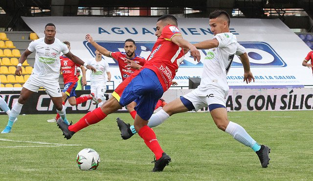 Deportivo Pasto ganó 2-0 a Jaguares de Córdoba en el estadio Departamental Libertad. Colprensa