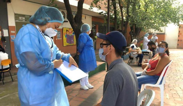 Las búsquedas activas de casos de coronavirus se seguirán desarrollando por parte de la Secretaría de Salud municipal, en las diferentes comunas de Cúcuta. Cortesía