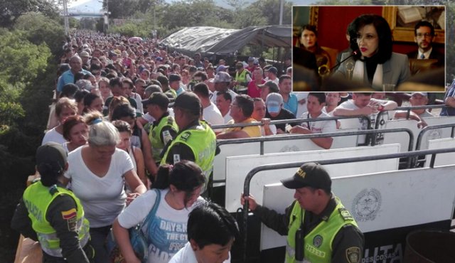 La reapertura de la frontera, prevista para el próximo 1 de noviembre, debe darse de manera segura y ordenada, insistió la canciller colombiana Claudia Blum Archivo