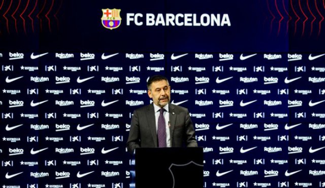 Josep Maria Bartomeu. Twitter @FCBarcelona