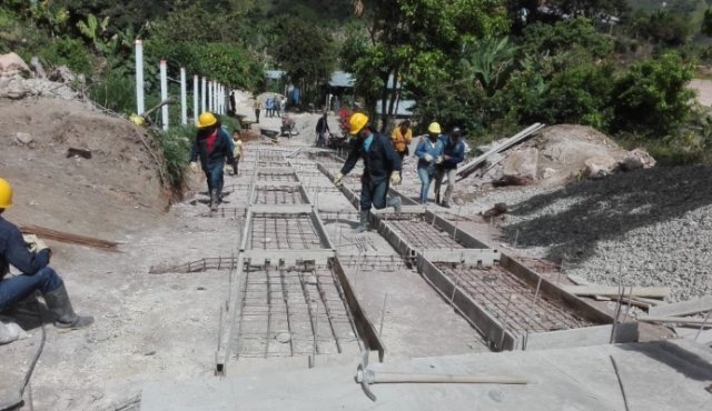 2.511 millones de pesos son destinados para la ejecución de obras de mejoramiento de vías terciarias en Convención, Hacarí, San Calixto y El Carmen. Cortesía.