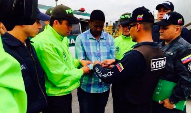 El presidente venezolano Nicolás Maduro agradeció la colaboración de Colombia. Twitter del ministro venezolano @GonzalezMPPRIJP