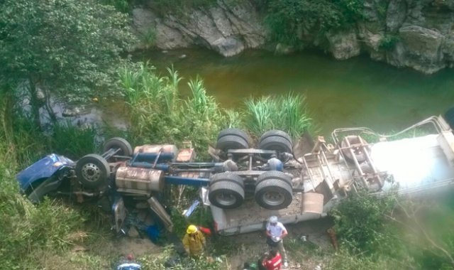 El accidente no dejó víctimas fatales. Daicy Echeverri y de cortesía