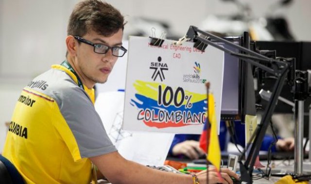 En agosto se desarrolló en Brasil WorldSkills Internacional, competencia en la que Colombia con el Sena logró 12 medallas. Archivo