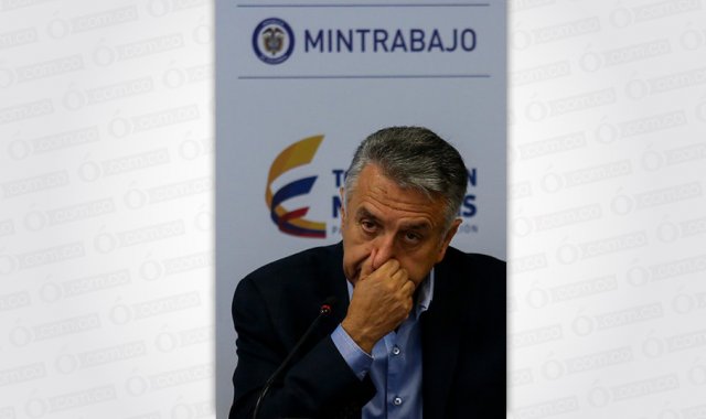 Luis Garzón, ministro de Trabajo. Colprensa