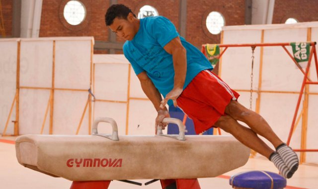 Javier Sandoval es santandereano, pero hace once años representa los colores rojinegros. Archivo