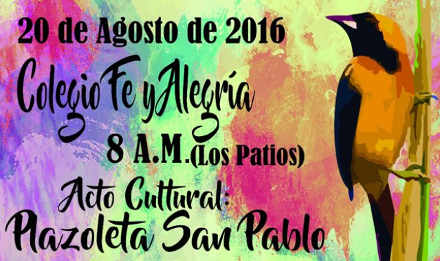 El encuentro de jóvenes tendrá lugar este sábado en el Colegio Fe y Alegría, de Los Patios. La Opinión