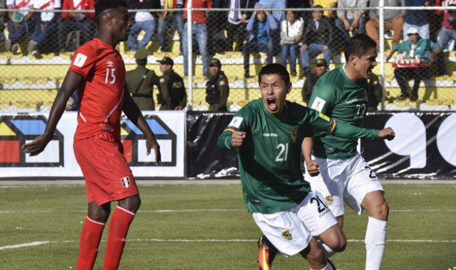 El partido se jugó en el estadio Hernando Siles ante unos 20.000 espectadores. Gran parte de las graderías estaban pobladas por hinchas peruanos. AP