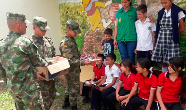El hogar campesino alberga a unos 50 jovencitos de las áreas rurales más apartadas. Ejército Nacional