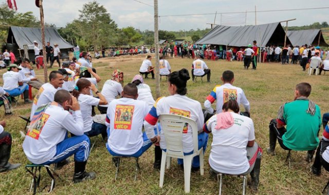 Caño Indio, en Tibú, es una de las zonas veredales en donde los integrantes de las Farc avanzan en su proceso de desmovilización. Archivo
