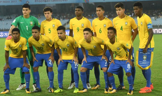 Brasil se marcha de India logrando el tercer puesto, segunda vez que ocupa el último escalón del podio en la historia del Mundial Sub-17 AFP