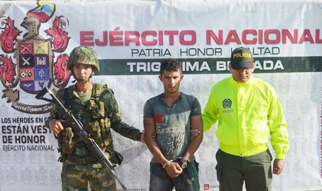 "Daniel" llegó al Catatumbo procedente de los Llanos Orientales, donde delinquía inicialmente. Cortesía Ejército