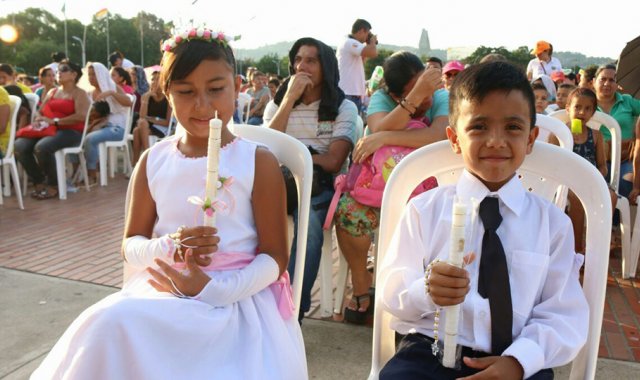 Los pequeños beneficiados con la entrega, provienen de sectores vulnerables de Cúcuta. Cortesía