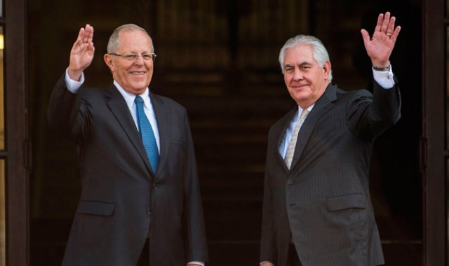 El secretario de Estado de Estados Unidos, Rex Tillerson, resaltó el liderazgo que ejerce Lima en Latinoamérica. AFP