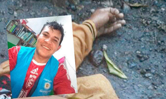 El cadáver fue hallado con seis impactos de bala en el corregimiento Filo El Gringo del municipio de El Tarra. Cortesía