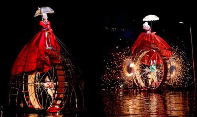 La compañía Ilotopie de Francia fue la encargada de cerrar la versión 2018, del Festival Iberoamericano de Teatro de Bogotá, en el parque Simón Bolívar. Colprensa