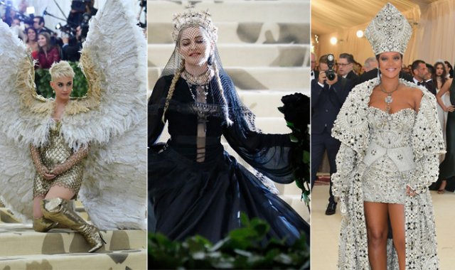 Katy Perry, Madonna y Rihanna asistieron al evento. AFP