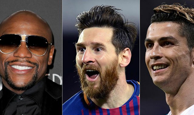 En total, los 100 mejores atletas recibieron 3,8 mil millones en ganancias. AFP