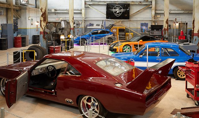 En total, se encuentran allí 12 vehículos de la franquicia de películas Fast & Furious. Colprensa