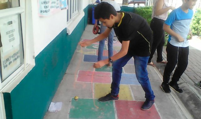 Los juegos tradicionales son parte importante de estas vacaciones. Cortesía