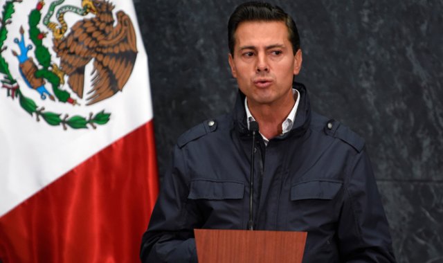 Seis años después, Enrique Peña Nieto deja México con una debilitada confianza pública. AFP