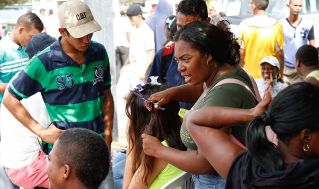La compra y venta de pelo abunda en La Parada, Villa del Rosario. La Opinión