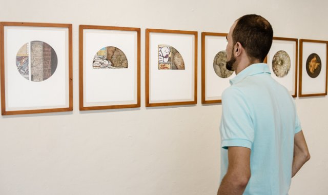 En el Museo Antón García de Bonilla de Ocaña permanecerá: Metamorfosis de un mundo exacto, hasta fin de mes. Cortesía Leonardo Meza
