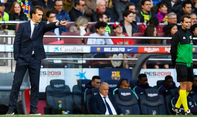 El recorrido de Lopetegui al frente del equipo 'merengue' ha tenido un final tan abrupto como sorpresiva fue su llegada en junio pasado cuando era seleccionador nacional. AFP