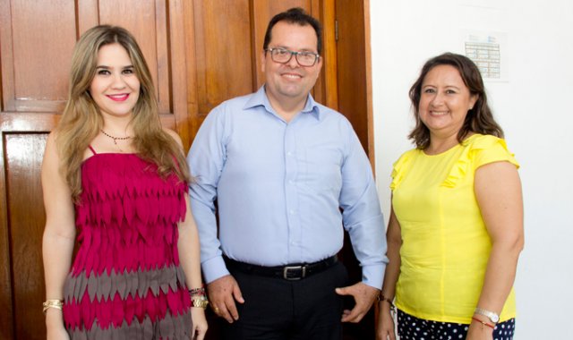María Paula Gómez, Lina Silva y Luis Esteban Rubio. Alfredo Estévez
