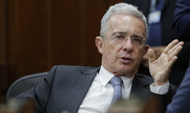 Senador Álvaro Uribe Vélez. Colprensa