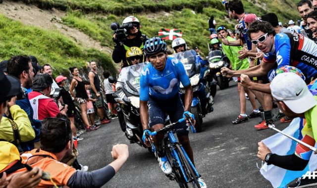 El ciclista colombiano Nairo Quintana es una de las figuras que estará en la competencia que se disputará en Medellín. Archivo