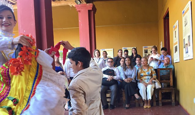Hicieron un recorrido por el complejo histórico. Javier Sarabia