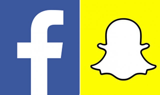 Facebook tiene alrededor de 1.200 millones de usuarios activos y Snapchat, 186 millones. Archivo