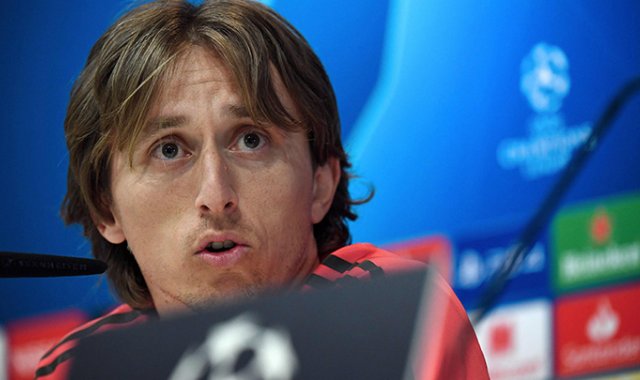 Centrocampista del Real Madrid, Luka Modric. AFP