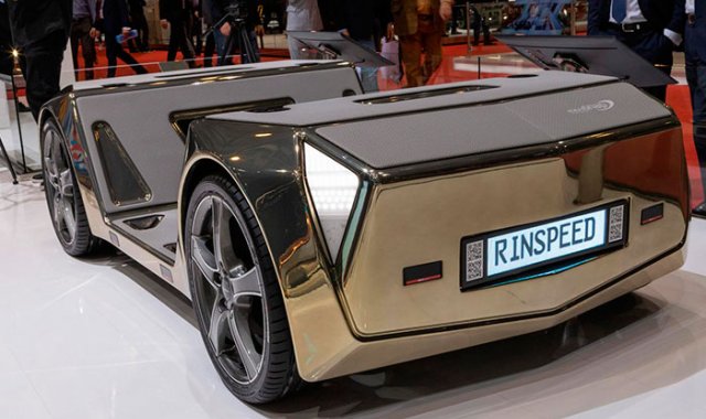Rinspeed-MicroSNAP, auto eléctrico. www.gims.swiss